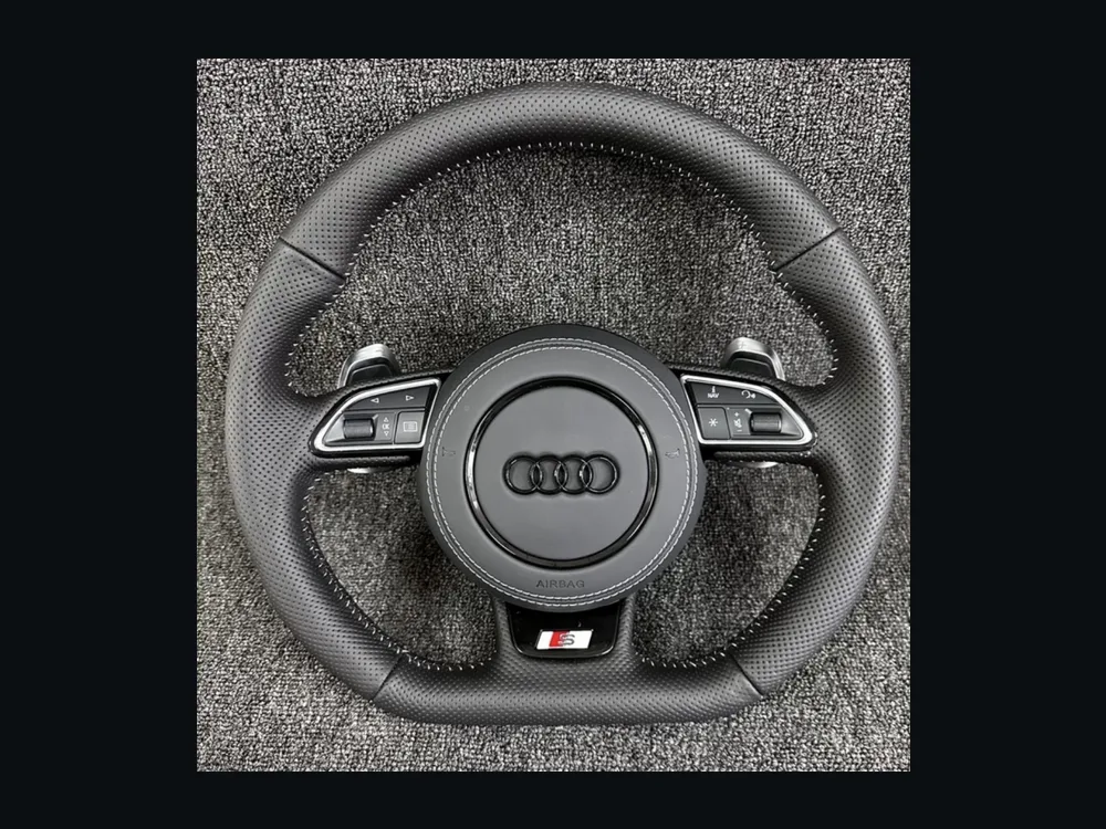Audi Model S Perforated Nappa Leather Wheel — Custom Steering Wheel