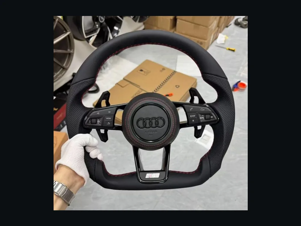 Audi MK1 Leather Steering Wheel — Custom Steering Wheel