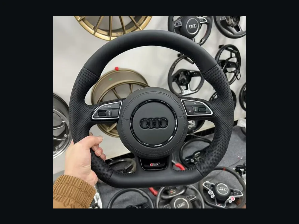 Audi Leather Steering Wheel — Custom Steering Wheel